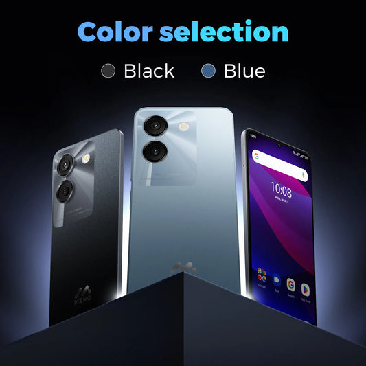 MIRO C67 Unlocked Smartphone | 6.75" 90Hz Display, 4900mAh Battery & 8GB RAM – 64GB Storage, Dual Camera for Everyday Power