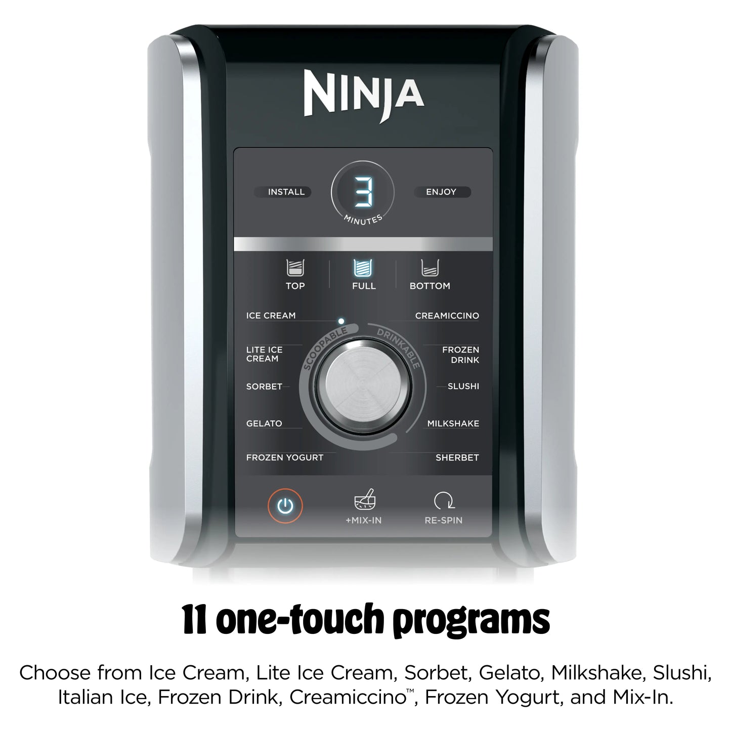 Ninja CREAMi XL Deluxe 11-in-1 Ice Cream and Frozen Treat Maker - NC501