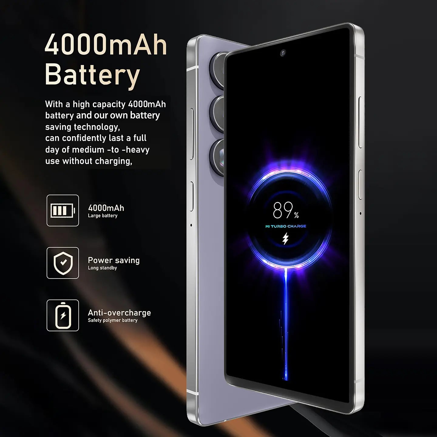 Unlocked 6.67" Smartphone | Dual SIM, 4GB+32GB Expandable – 8-Core Processor, 13MP Camera for Everyday Use