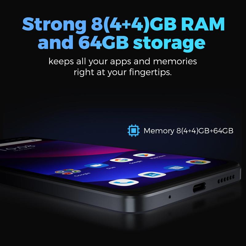 MIRO C67 Unlocked Smartphone | 6.75" 90Hz Display, 4900mAh Battery & 8GB RAM – 64GB Storage, Dual Camera for Everyday Power
